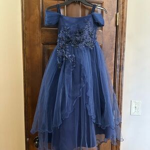 Elegant Blue Kids Dress
